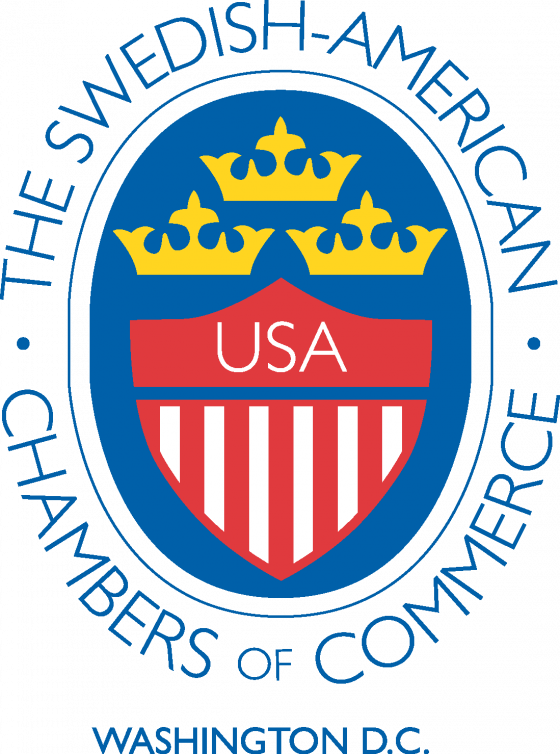 Swedish American Chamber of Commerce, Washington DC Logo